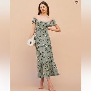 Reformation Midi Butterfly Dress